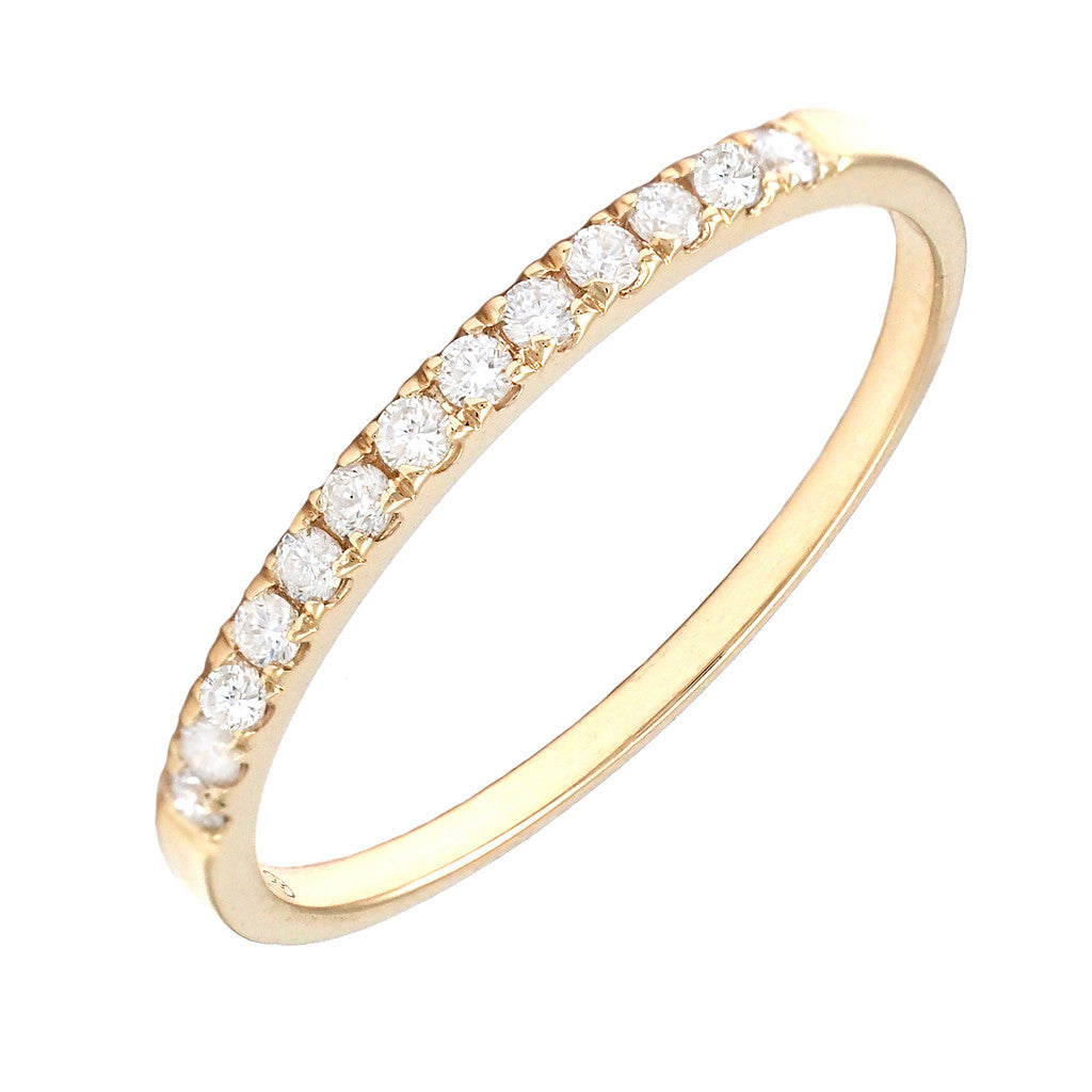 Classic Diamond Band in 14K Yellow Gold